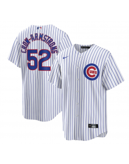 Men's Chicago Cubs Pete Crow-Armstrong Nike White Home Replica Player Jersey