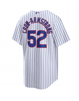 Men's Chicago Cubs Pete Crow-Armstrong Nike White Home Replica Player Jersey