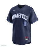 Men's Chicago Cubs Ian Happ Nike Navy City Connect Limited Player Jersey