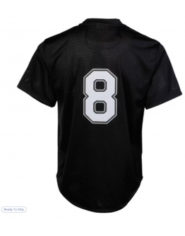 Men's Chicago White Sox Bo Jackson Mitchell & Ness Black 1993 Authentic Cooperstown Collection Batting Practice Jersey