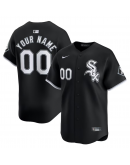 Men's Chicago White Sox Nike Black Alternate Limited Custom Jersey