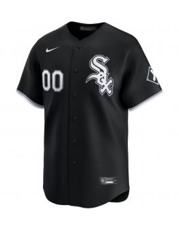 Men's Chicago White Sox Nike Black Alternate Limited Custom Jersey