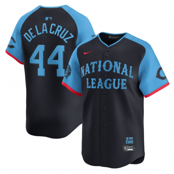 Men's National League Elly De La Cruz Nike Navy 2024 MLB All-Star Game Limited Player Jersey