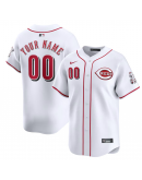 Men's Cincinnati Reds Nike White Home Limited Custom Jersey