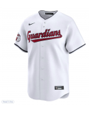 Men's Cleveland Guardians Jose Ramirez Nike White Home Limited Player Jersey