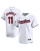 Youth Cleveland Guardians José Ramírez Nike White Home Limited Player Jersey