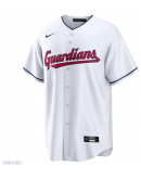 Men's Cleveland Guardians Josh Naylor Nike White Home Replica Jersey