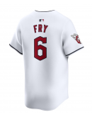 Men's Cleveland Guardians David Fry Nike White Home Limited Player Jersey