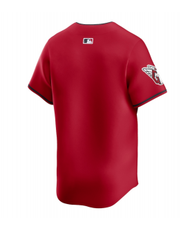 Men's Cleveland Guardians Nike Red Alternate Limited Jersey