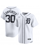 Men's Detroit Tigers Kerry Carpenter Nike White Home Limited Player Jersey