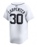 Men's Detroit Tigers Kerry Carpenter Nike White Home Limited Player Jersey