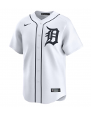 Men's Detroit Tigers Nike White Home Limited Jersey