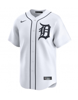 Men's Detroit Tigers Nike White Home Limited Jersey