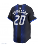 Men's Detroit Tigers Spencer Torkelson Nike Navy 2024 City Connect Limited Jersey