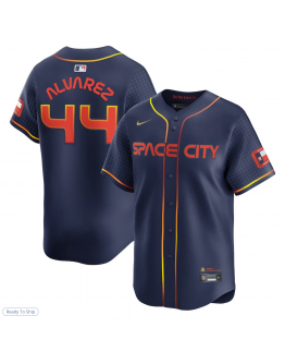 Men's Houston Astros Yordan Alvarez Nike Navy City Connect Limited Player Jersey