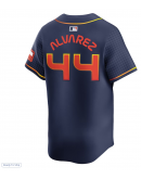 Men's Houston Astros Yordan Alvarez Nike Navy City Connect Limited Player Jersey