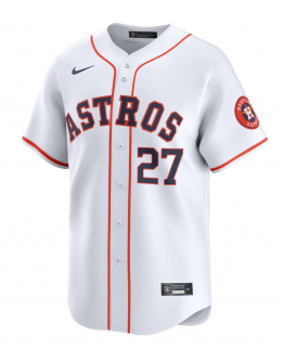 Youth Houston Astros Jose Altuve Nike White Home Limited Player Jersey