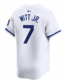 Men's Kansas City Royals Bobby Witt Jr. Nike White Home Limited Player Jersey