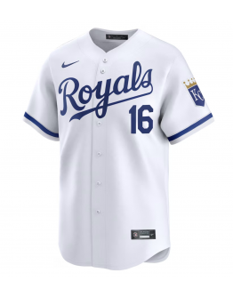 Men's Kansas City Royals Bo Jackson Nike White Home Limited Player Jersey