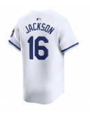 Men's Kansas City Royals Bo Jackson Nike White Home Limited Player Jersey