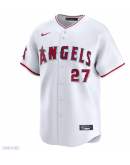 Youth Los Angeles Angels Mike Trout Nike White Home Limited Player Jersey