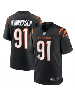 Men's Cincinnati Bengals Trey Hendrickson Nike Black Game Jersey