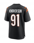 Men's Cincinnati Bengals Trey Hendrickson Nike Black Game Jersey