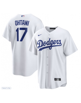 Men's Los Angeles Dodgers Shohei Ohtani Nike White Home Replica Player Jersey