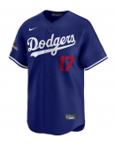 Men's Los Angeles Dodgers Shohei Ohtani Nike Royal 2024 World Series Champions Alternate Limited Player Jersey