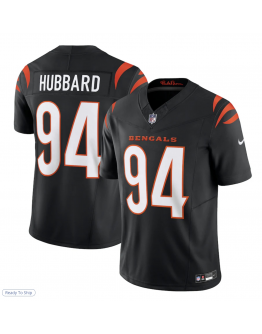 Men's Cincinnati Bengals Sam Hubbard Nike Black Vapor F.U.S.E. Limited Jersey