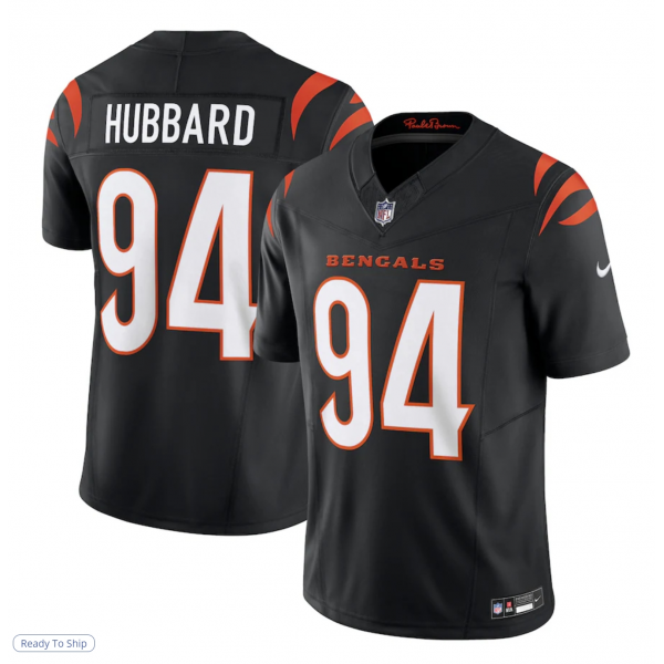 Men's Cincinnati Bengals Sam Hubbard Nike Black Vapor F.U.S.E. Limited Jersey