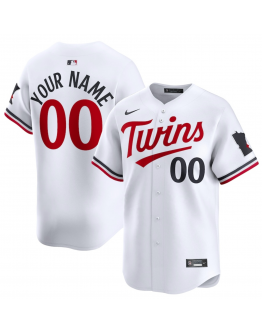 Youth Minnesota Twins Nike White Home Limited Custom Jersey