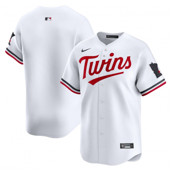 Men's Minnesota Twins Nike White Home Limited Jersey