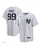 Men's New York Yankees Aaron Judge Nike White Home Replica Player Name Jersey