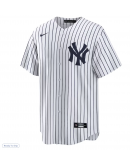 Men's New York Yankees Aaron Judge Nike White Home Replica Player Name Jersey