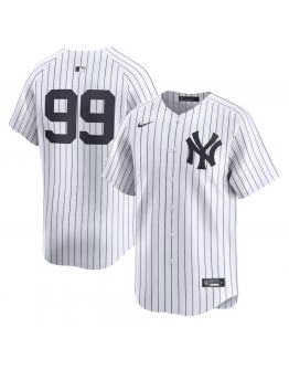 Men's New York Yankees Aaron Judge Nike White Home Limited Player Jersey