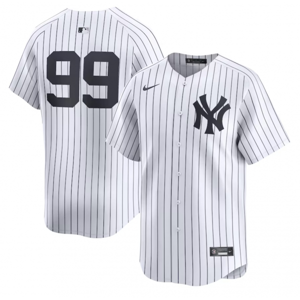 Men's New York Yankees Aaron Judge Nike White Home Limited Player Jersey