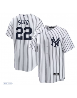 Men's New York Yankees Juan Soto Nike White Home Replica Player Jersey