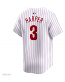 Men's Philadelphia Phillies Bryce Harper Nike White Home Limited Player Jersey