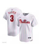 Men's Philadelphia Phillies Bryce Harper Nike White Home Limited Player Jersey