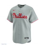 Men's Philadelphia Phillies Bryce Harper Nike Gray Away Limited Player Jersey