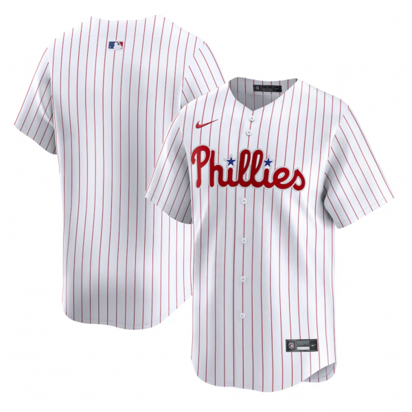 Men's Philadelphia Phillies Nike White Home Limited Jersey