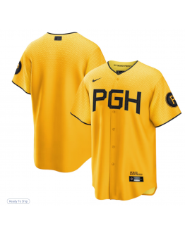 Men's Pittsburgh Pirates Nike Gold City Connect Replica Jersey