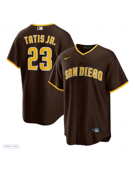 Men's San Diego Padres Fernando Tatis Jr. Nike Brown Alternate Replica Player Jersey