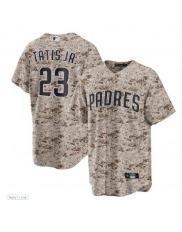 Men's San Diego Padres Fernando Tatis Jr. Nike Camo USMC Alternate Replica Player Jersey