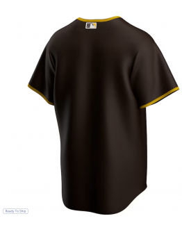 Men's San Diego Padres Nike Brown Road Replica Team Jersey