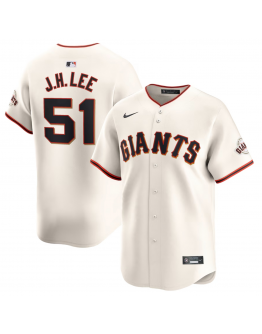 Men's San Francisco Giants Jung Hoo Lee Nike Cream Home Limited Player Jersey