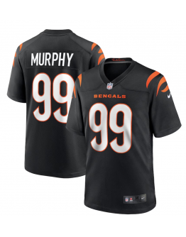 Men's Cincinnati Bengals Myles Murphy Nike Black Game Jersey