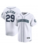 Men's Seattle Mariners Cal Raleigh Nike White Home Limited Player Jersey