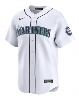 Men's Seattle Mariners Cal Raleigh Nike White Home Limited Player Jersey